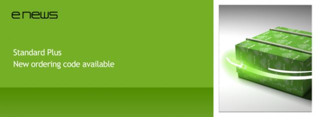 Standard Plus - new ordering code available